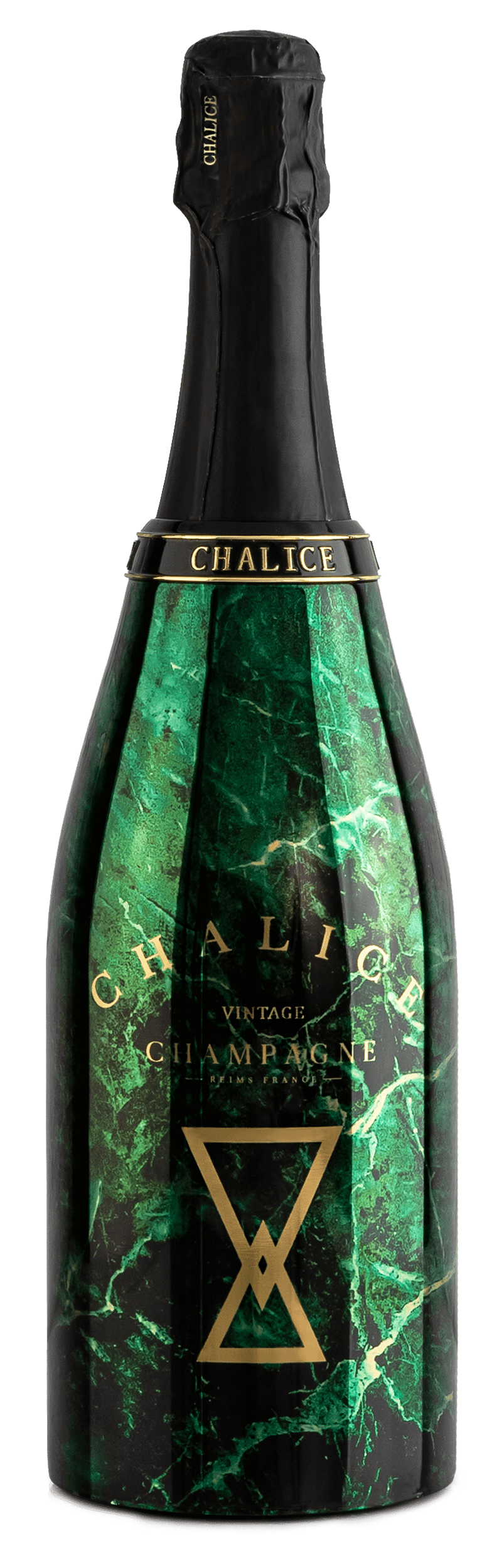 Chalice Green bottle - Vintage