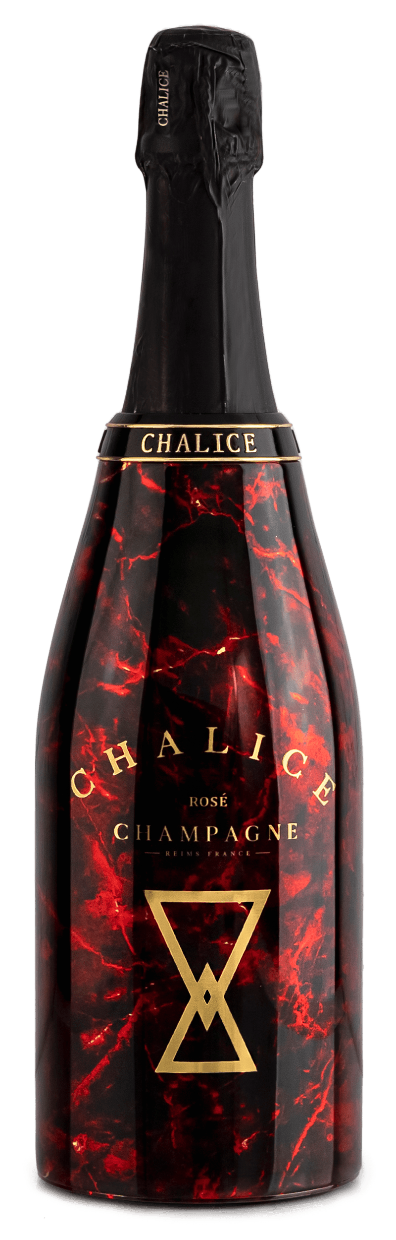 Chalice red bottle - Rosé